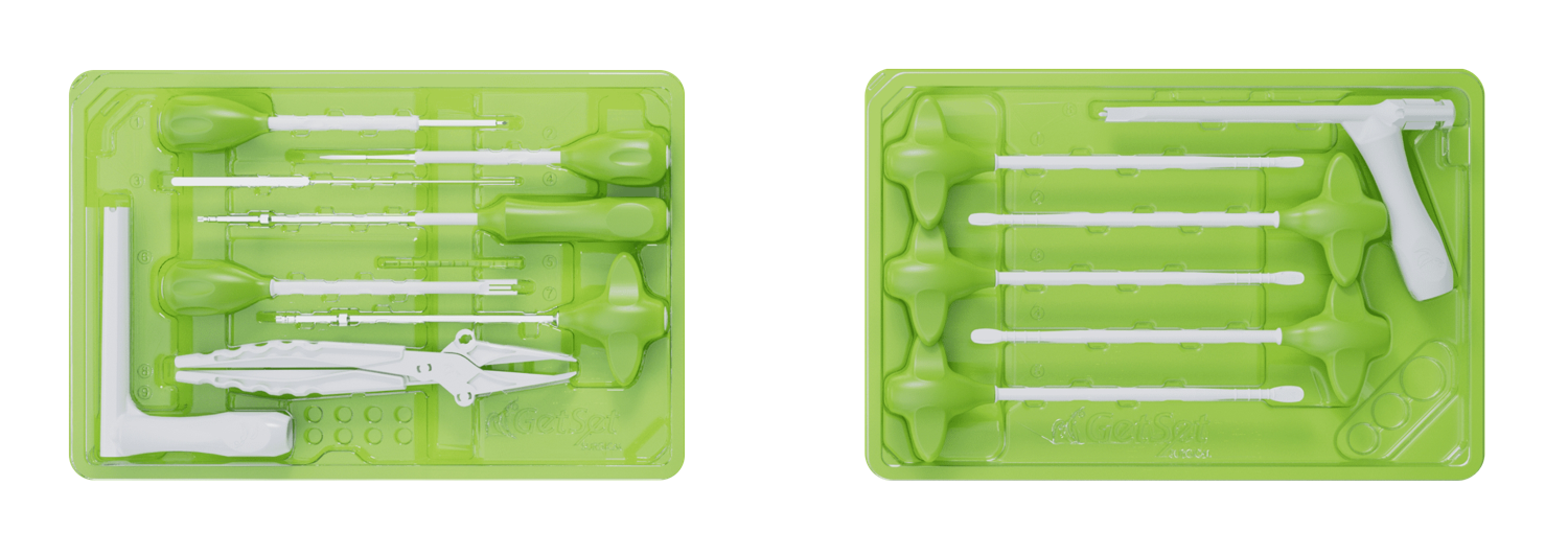GetSet Surgical instrument packaging